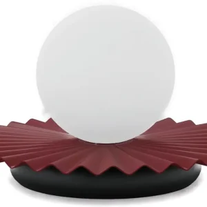 Lampa stołowa Umbra czerń/burgund Oferta czasowa