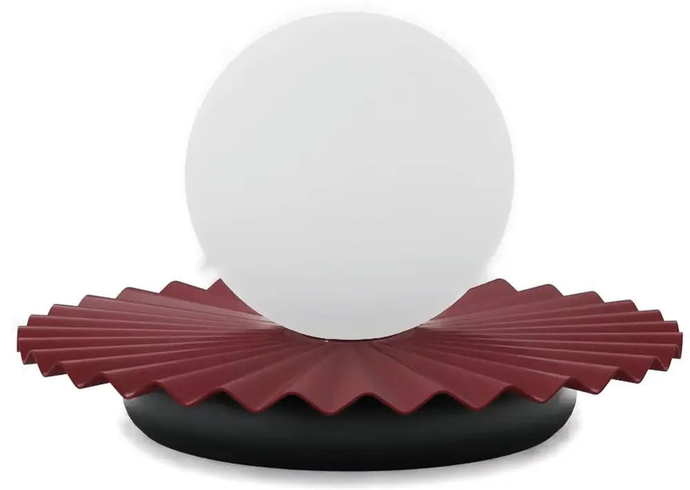 Lampa stołowa Umbra czerń/burgund Oferta czasowa