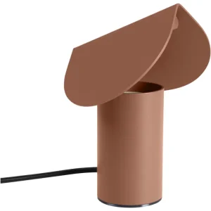 Tani Lampa stołowa Biscuit LED mocca