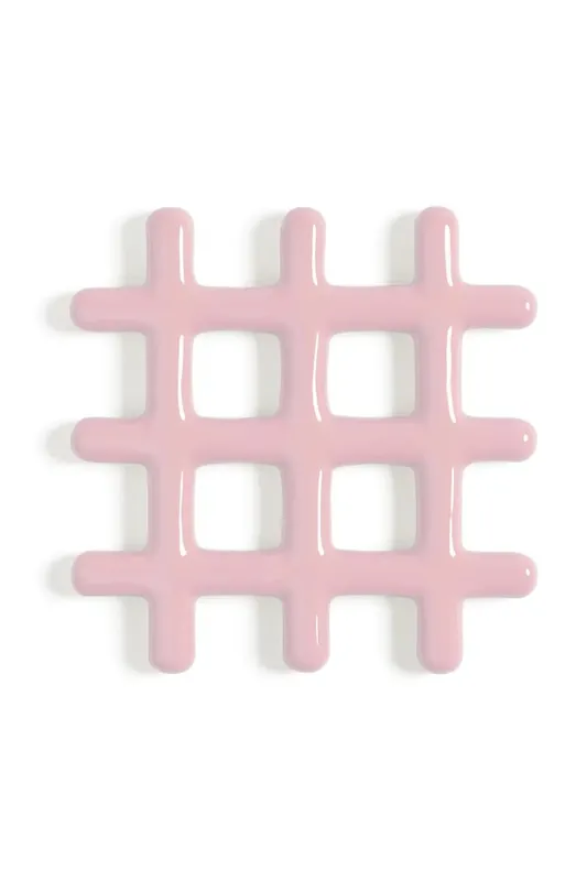 &k amsterdam podstawka pod gorące naczynia grid pinkkolor różowy Nie przegap
