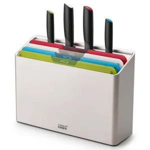 Oferta Joseph Joseph zestaw desek i noży w organizerze Folio 9-pack