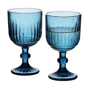 home & lifestyle zestaw kieliszków do wina Elise 350 ml 4-packkolor niebieski Popularny