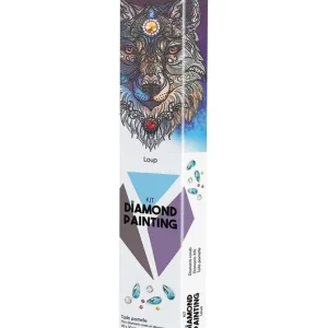 Ostatnie sztuki Graine Creative zestaw diy Diamond Painting Loup