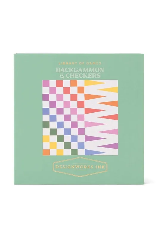 Designworks Ink gra planszowa Checkers / Backgammon Okazja