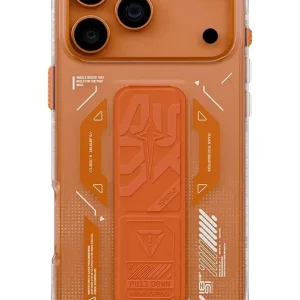 Dodaj do koszyka Skinarma etui na telefon z wbudowanym pierścieniem magnetycznym Helio iPhone 17 Prokolor pomarańczowy SK-2025IPP6.3-HELIO-ORG