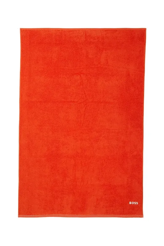 Tylko do końca tygodnia BOSS duży ręcznik bawełniany EDGE Spice 100 x 150 cmkolor czerwony 1063679