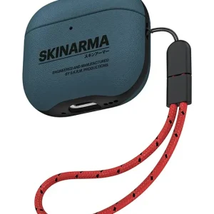 Skinarma etui na słuchawki bezprzewodowe AirPods 4kolor niebieski SK-AP4-SPUNK-BLU Promocja