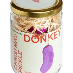 Ekspresowa dostawa Donkey bombka choinkowa Christmas Picklekolor różowy