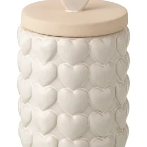 J-Line pojemnik na produkty sypkie z ceramiki 14 x 14 x 22,5 cm60102 Wybór klientów