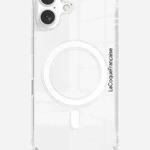 Ostatnie sztuki LaCoqueFrançaise etui na telefon iPhone 16 MagSafekolor transparentny