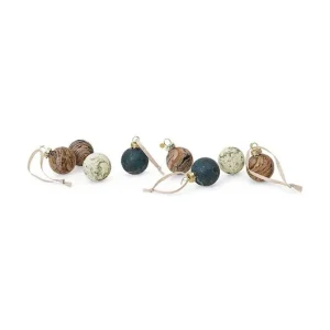 Ferm Living zestaw bombek choinkowych Marble Baubles S 8-pack Hit cenowy