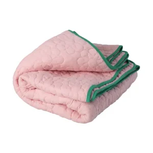 Darmowy zwrot Rice koc bawełniany 2 x 130 x 180 cmBLCOT-FLOSI