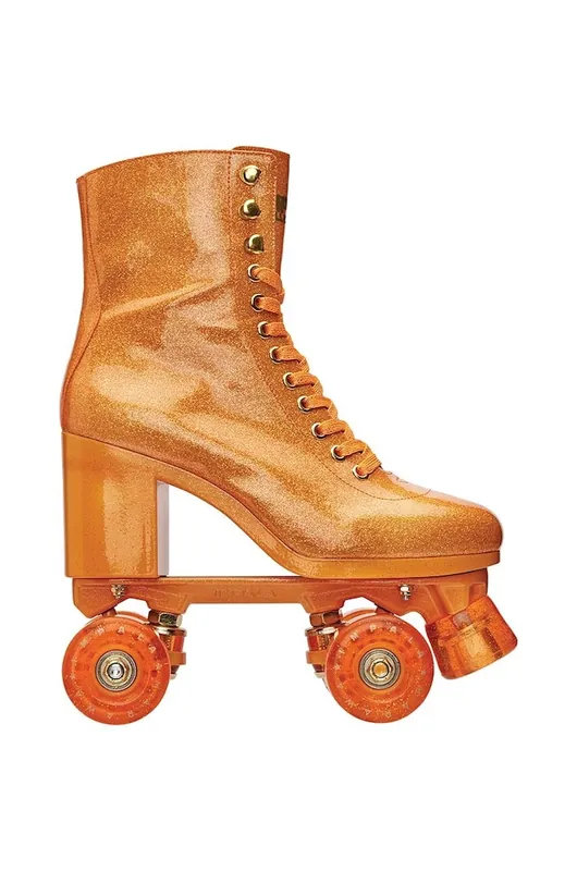 Impala wrotki Sparkle Orange High Heel Rollerskates x Marawa Wysoka jakość