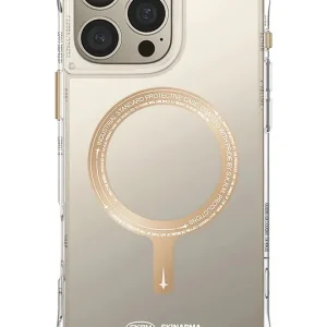 Skinarma etui na telefon z wbudowanym pierścieniem magnetycznym iPhone 16 Prokolor beżowy SK-2024IPP63-SDOPRM-GLD Tani