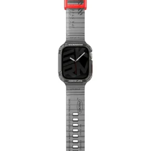 Ostatnie sztuki Skinarma obudowa i pasek do apple watch Saido 2in1 45/44 mmkolor czarny SK-WS-SAIDO-SMK45