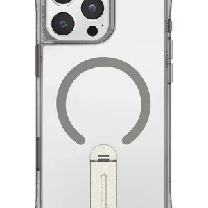 Skinarma etui na telefon z wbudowanym pierścieniem magnetycznym Helix iPhone 16 Prokolor transparentny SK-IP16PRO-HELIX-TIT Do wyczerpania zapasów