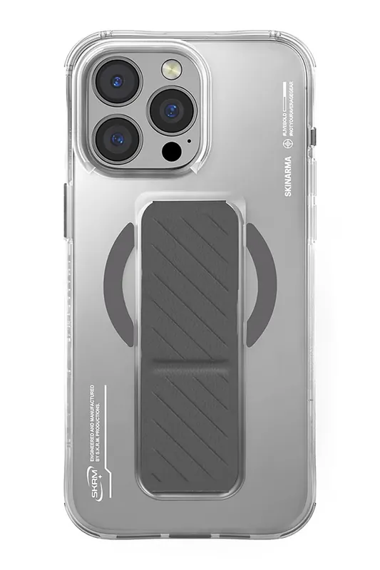 Skinarma etui na telefon z wbudowanym pierścieniem magnetycznym iPhone 16 Prokolor transparentny SK-2024IPP63-AXON-TIT Kup online