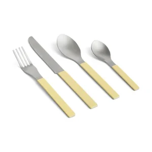 HAY zestaw sztućców MVS 4 x 23,5 cm 4 elementykolor żółty Łatwy zwrot