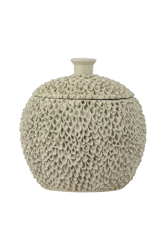 Niska cena Bloomingville pojemnik z pokrywką Briar 12,5 x 13 cmkolor szary