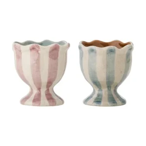 Bloomingville kieliszek na jajko Willa 5 x 5 cm 2-packkolor multicolor Wyjątkowa oferta