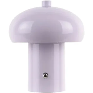 Szybka dostawa Leitmotiv lampa stołowa bezprzewodowa led Retro Seta 12,5 x 15 cmkolor fioletowy