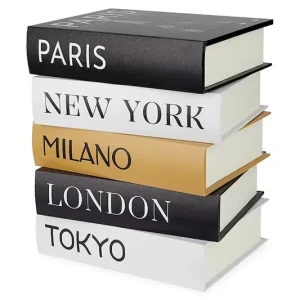 Balvi stolik Metropolitan Book 38 x 33 x 27 cmkolor multicolor 27958 Niska cena