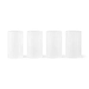 Bezpieczne zakupy ferm LIVING zestaw szklanek Ripple Verrines 140 ml 4-packkolor biały