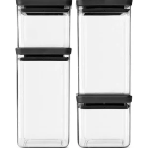 Brabantia zestaw pojemników do przechowywania Tasty+ 4-pack Do wyczerpania zapasów