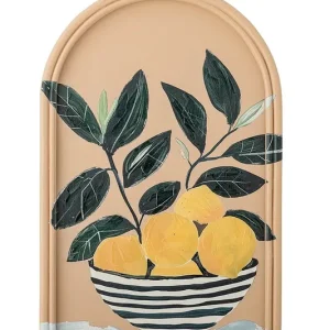 Bloomingville dekoracja ścienna w ramie Limone 33 x 51 x 2 cmkolor multicolor Zniżka