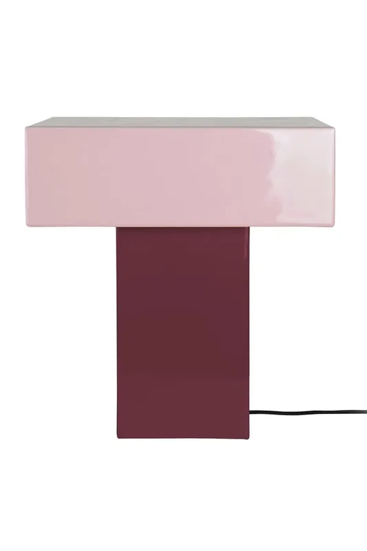 Taniej Leitmotiv lampa stołowa Grato Recto 35 x 15 cmkolor różowy