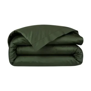 Ralph Lauren poszwa na kołdrę bawełniana RL624 Dark Green 140 x 200 cmkolor zielony Dostępne od ręki