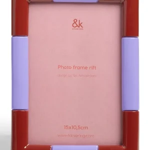 &k amsterdam ramka na zdjęcie Rift Burgundy Premium