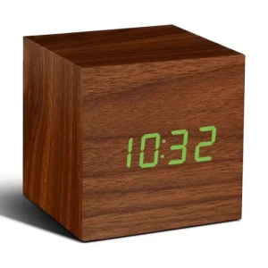 Gingko Design zegar stołowy Cube Click Clock Bestseller