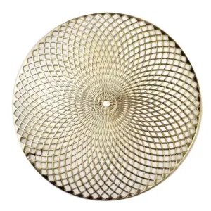 Mata stołowa złota podkładka na stół Mandala 38 cm Oferta czasowa