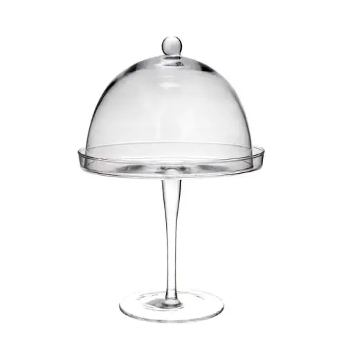 Nowość Salaterka na nodze z kloszem elegancka 24cm