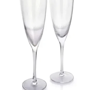Niska cena Kieliszki do szampana wysokie 300 ml Mada Gold
