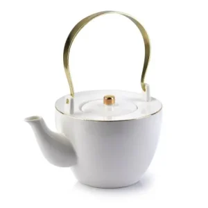 Dzbanek porcelanowy Biały grace 870 ml Wysoka jakość