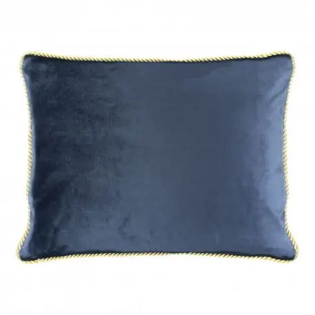 Velvet Navy-Niebiesko złota modna poduszka ozdobna 35x45 poduszki dekoracyjne Promocja