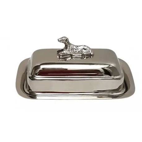 Bezpieczna płatność Elegancka maselniczka glamour 14 x 8.5 cm