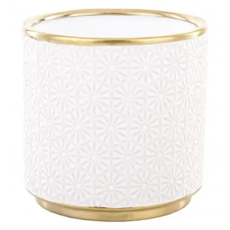 Charm Pot - Elegancka, osłonka na kwiaty 13x14x14 Bezpieczne zakupy